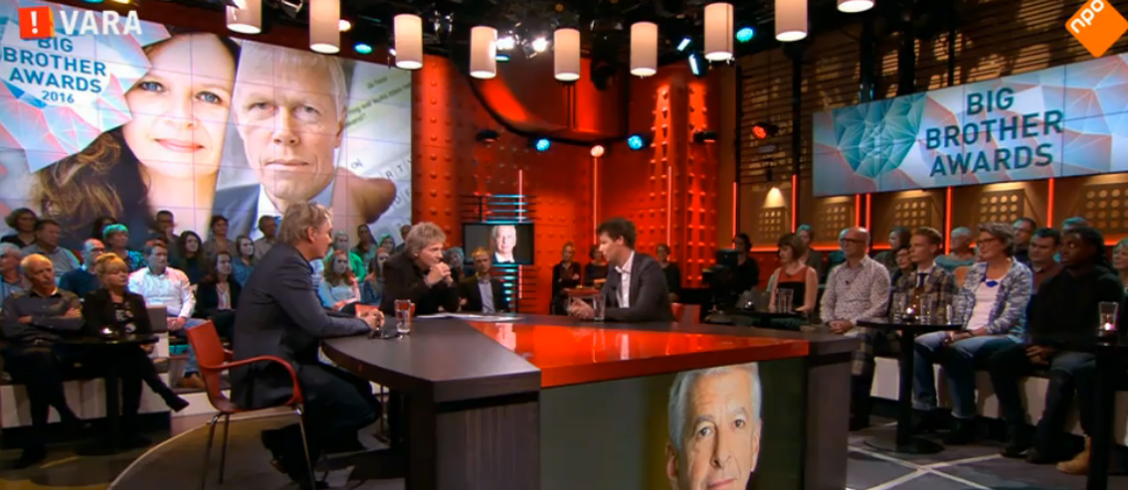 In 2016 worden de Big Brother Awards besproken in tv-programma De Wereld Draait Door