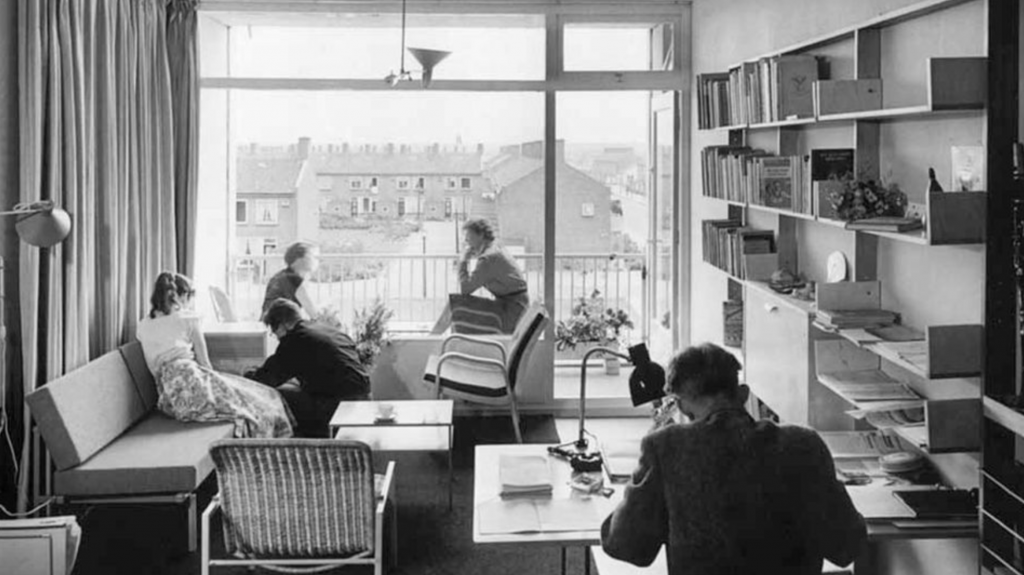 J. Versnel, Modelwoning Slotermeer. Uit: Roel Griffioen, 