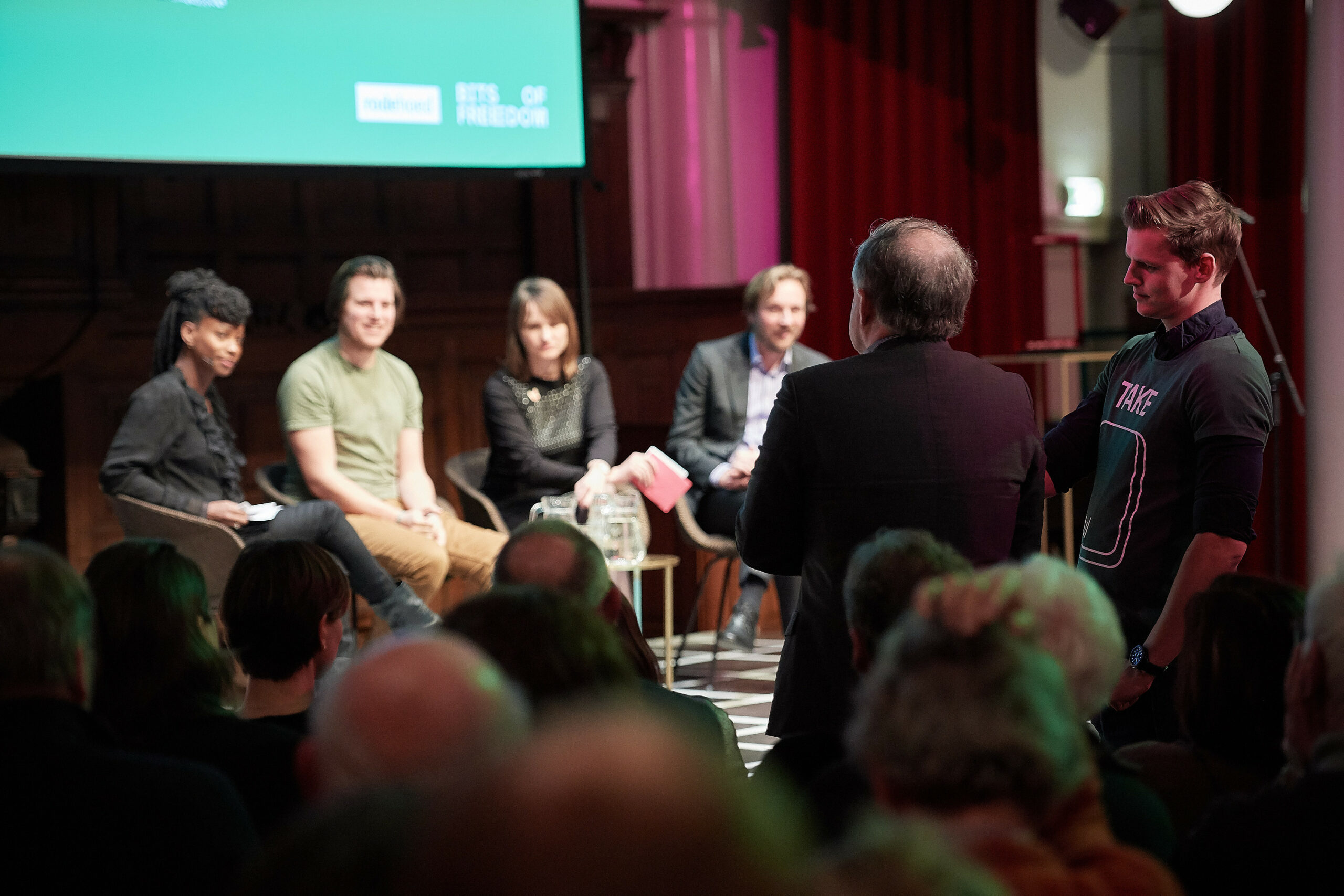Monique Steijns, Joost Plattel, Linda Vermeulen en Hans de Zwart. Foto: Jeroen Mooijman (CC BY-NC-ND 4.0)