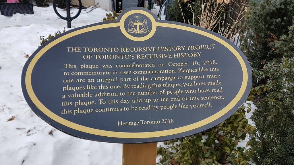 The Toronto Recursive History Project