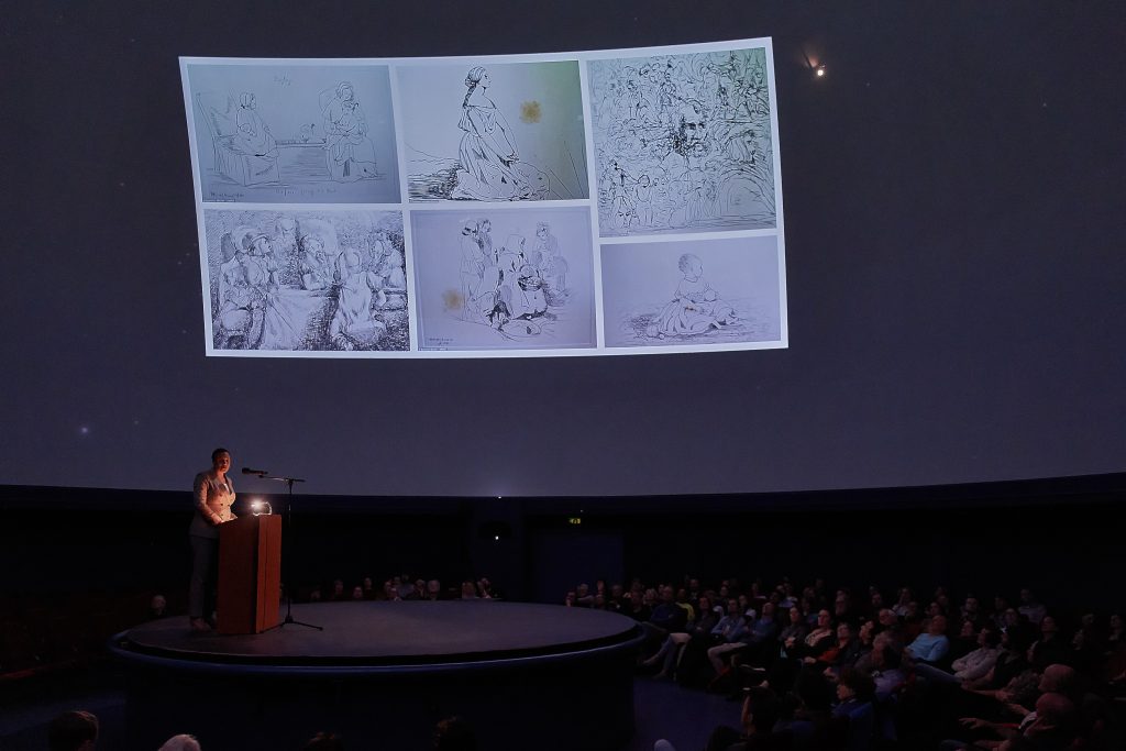 Godwinlezing 2019 door Nani Jansen Reventlow. Foto: Jeroen Mooijman (CC BY-NC-SA 4.0)