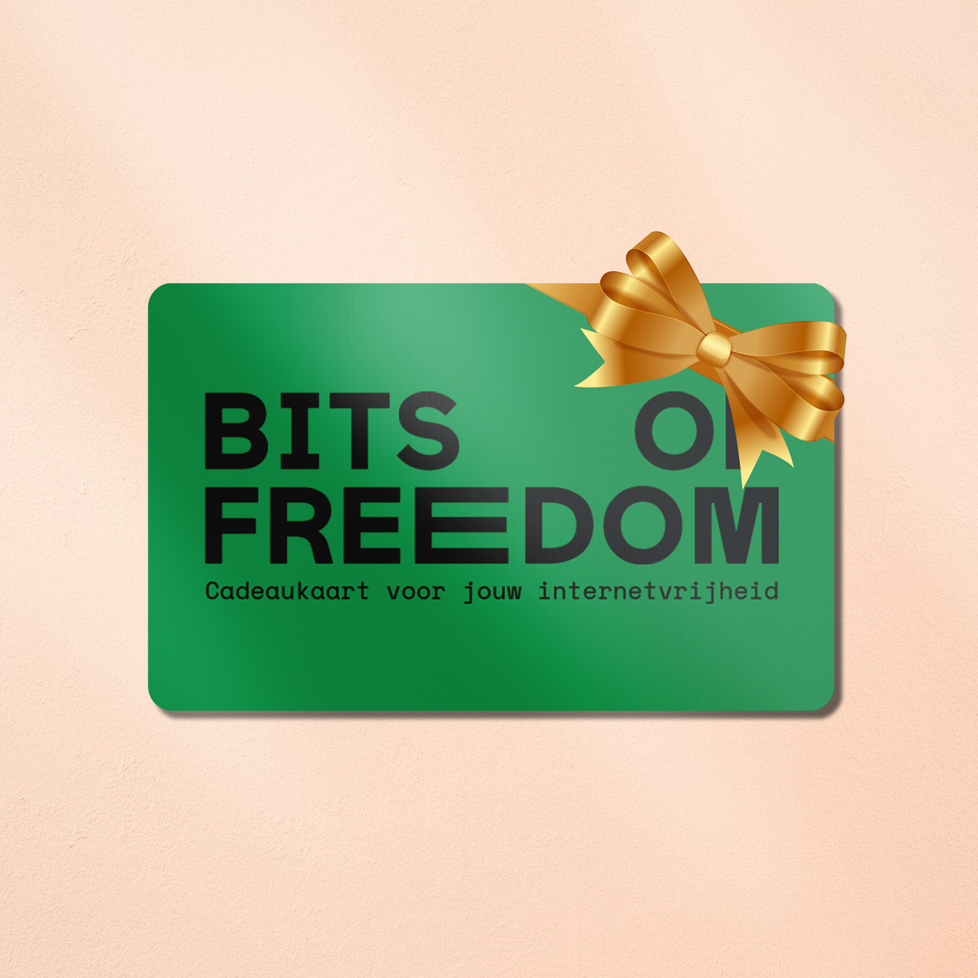 excuus Detecteerbaar Bepalen Digitale Cadeaukaart (kies zelf je bedrag) - Bits of Freedom