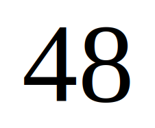 Het getal 48
