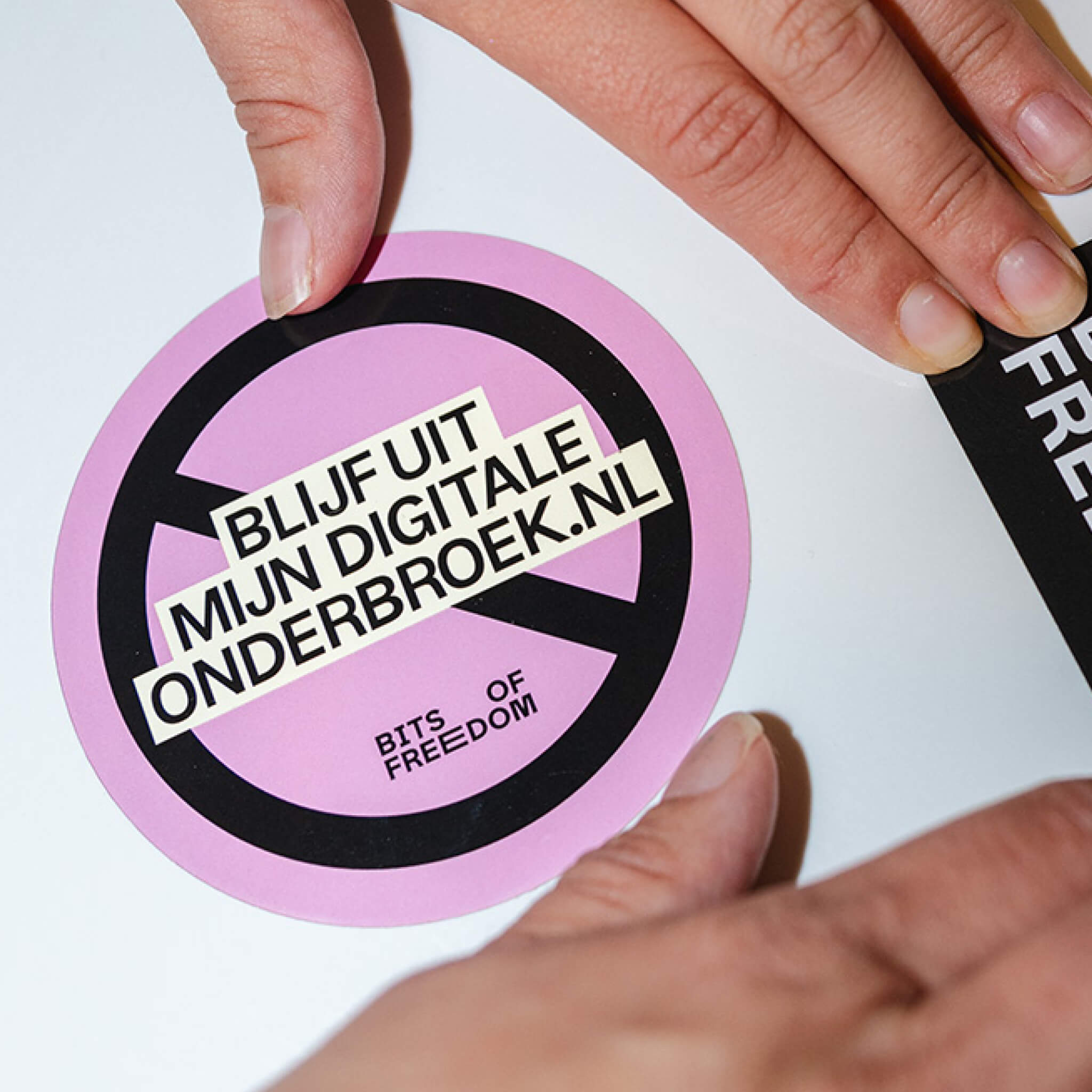 Blijf uit mijn digitale onderbroek! stickers - Afbeelding 2