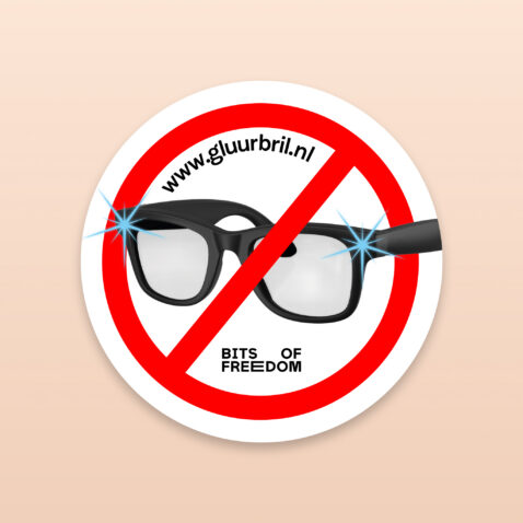 De Gluurbril-stickers